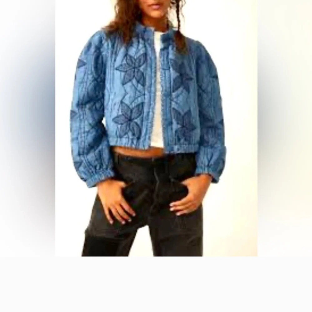 Free. People Quinn Quilted Jacket a - Picture 2 of 3